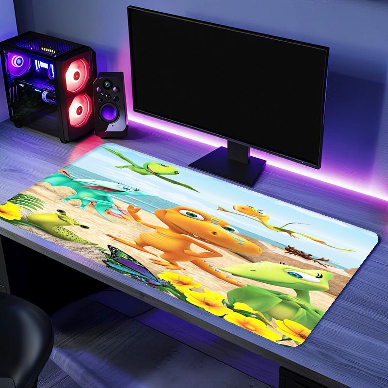 Dinosaur Train Mouse Pad - Non-Slip Rubber Base, Smooth Surface for Work,Gaming,Office,And Home Use, Desk Mouse Pad