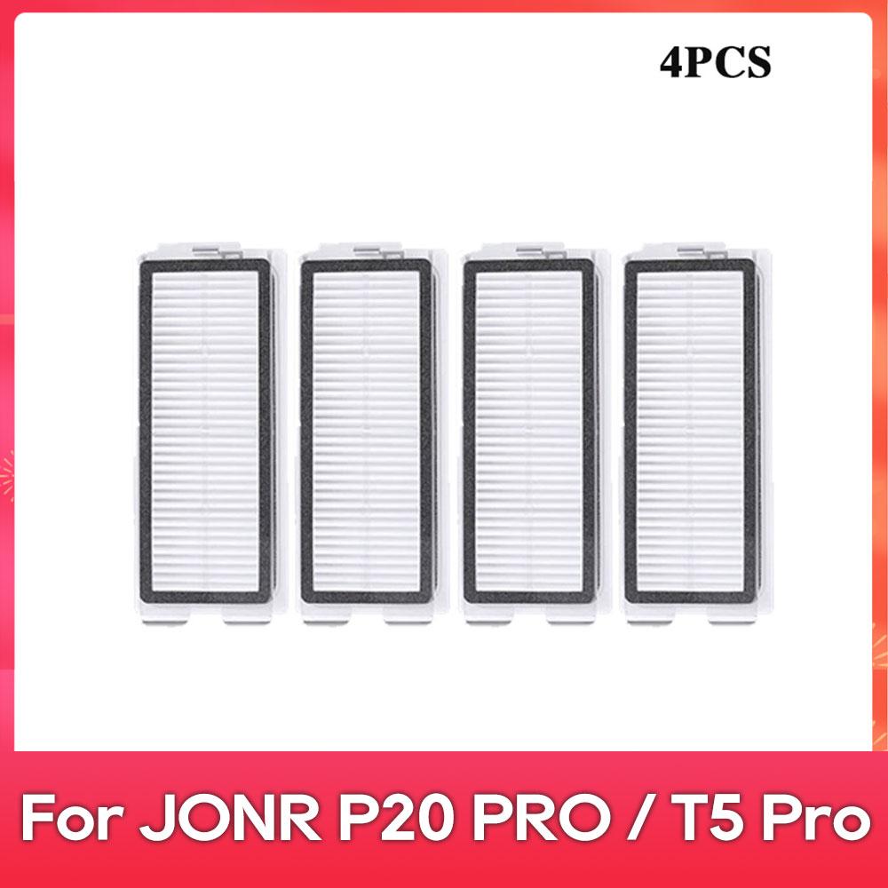 Passend für JONR P20 PRO / T5 Pro Roboter Staubsauger Zubehör Haupt-Seitenbürste Hepa-Filter Mopptuch Staubbeutel Ersatz