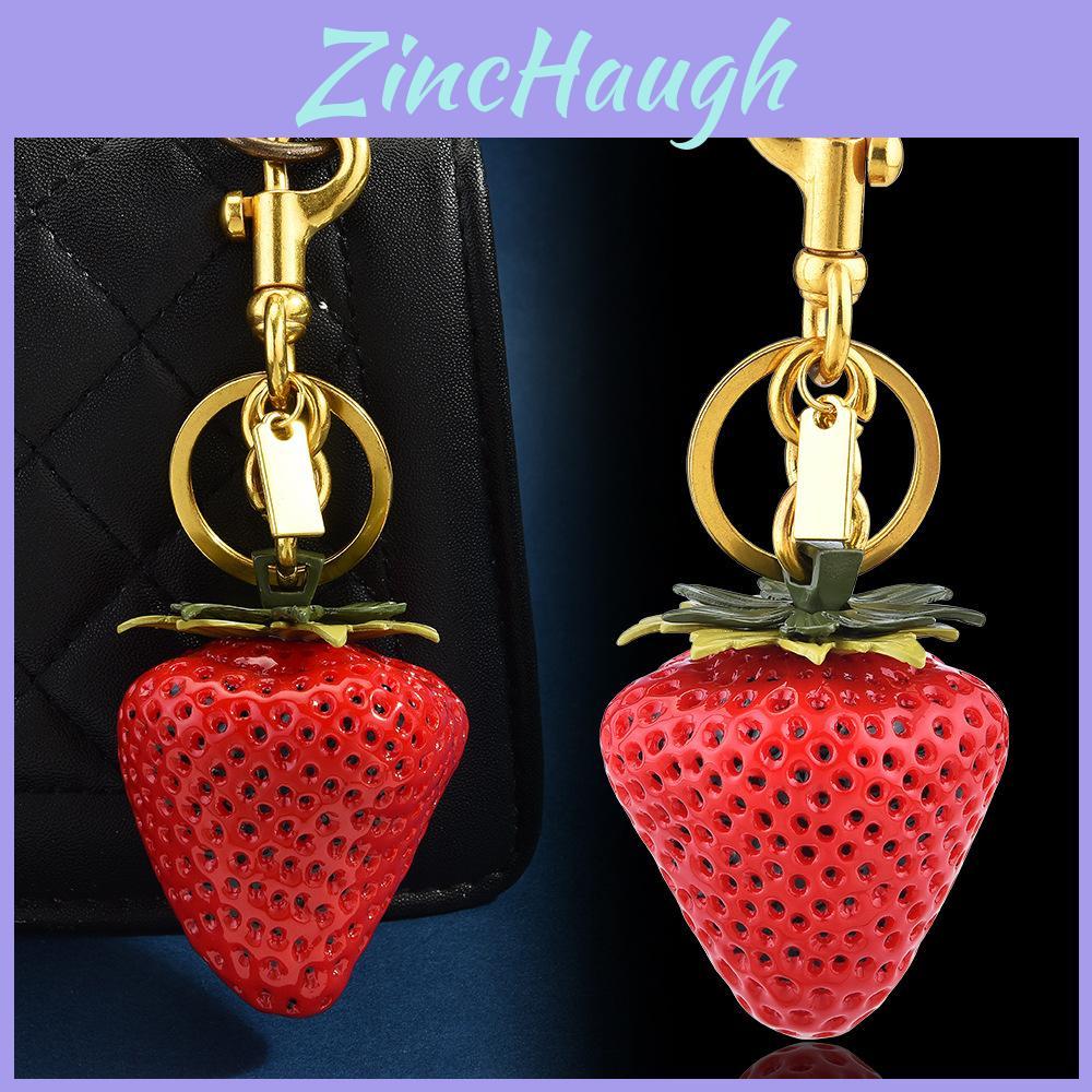 Fruit Keychain Gift For Women With Alloy Material And Handcrafted Detail For Bag Decoration