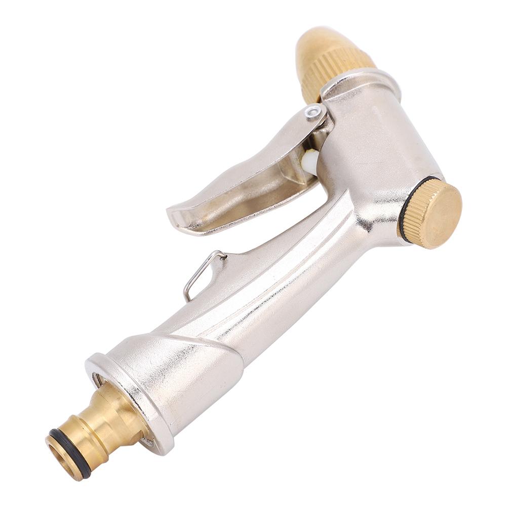 High Pressure Water Gun Car Washing Water Gun Pure Brass All Metal High Pressure Household Cleaning Spray Washing Water Gun