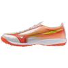 Alpha 3 Elite AS 2E Wide Comfortable Fit Rebound Soccer Shoes Unisex Sneaker White Orange P1GD266254