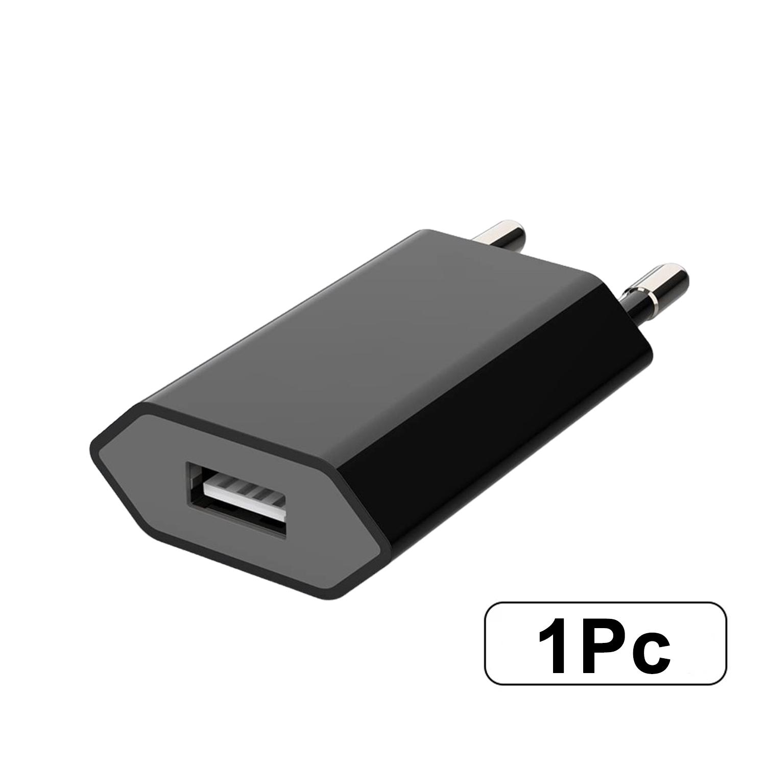 

1/3/5/10 шт. Черный Универсальный 5 В 1 А EU Plug USB Адаптер Мобильный Телефон Настенное Зарядное Устройство Адаптер Питания Устройства 1pc Black EU Plug
