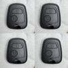 1-10pcs Key Case for Peugeot 106 107 206 207 306 307 406 407 For Citroen C1 C4 2 Buttons Remote Car Key Shell Fob Cover No Blade