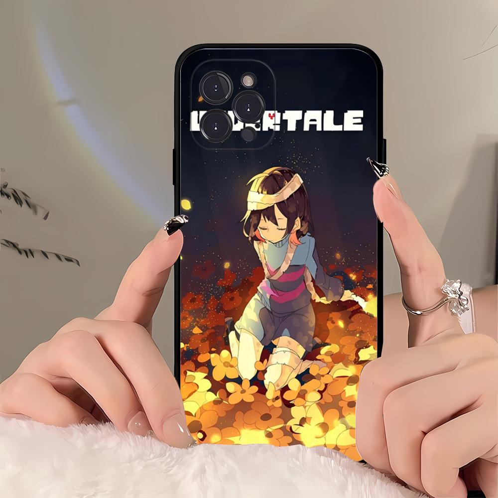 U-Undertale Phone Case For iPhone 16 15 14 11 12 13 Mini Pro XS Max Cover 6 7 8 Plus X Funda Shell