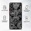 Matte Phone Cover Case for Samsung Galaxy A54 A34 A21s A25 A26 A22 A53 A35 A36 A24 A52 A56 A73 Cool Anime Characters