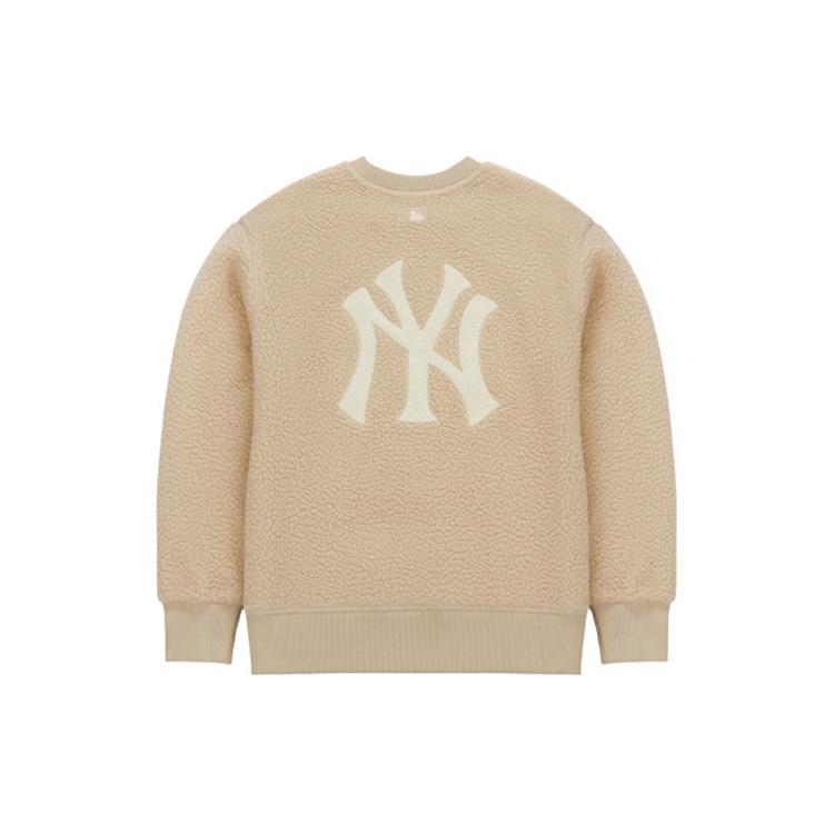 New MLB Sweatshirts Unisex Sandy Brown 3AMTEC716-50SAS