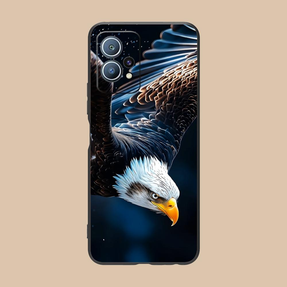 

Bald Eagles Mobile Cell Phone Case for Huawei P60 P50 P40 P30 P20 P10 P9 P8 Pro Lite Plus Colour Printing Protective Pretty Huawei P60
