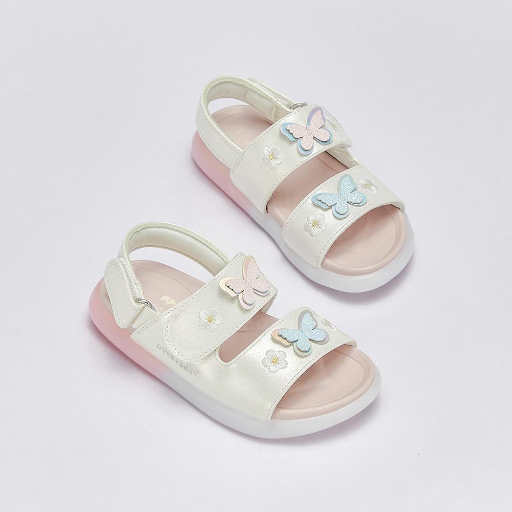 Dave Bella Children Sandals Girls Shoes Summer Anti-slip Cool Beach Casual Sweet Fashion Outdoor Sandal Cute Butterfly DB2261420