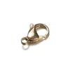 20pcs Stainless Steel Hole 9-15mm Lobster Clasps & Hooks Steel Color Connectors for Jewelry Findings Materials DIY Crafts