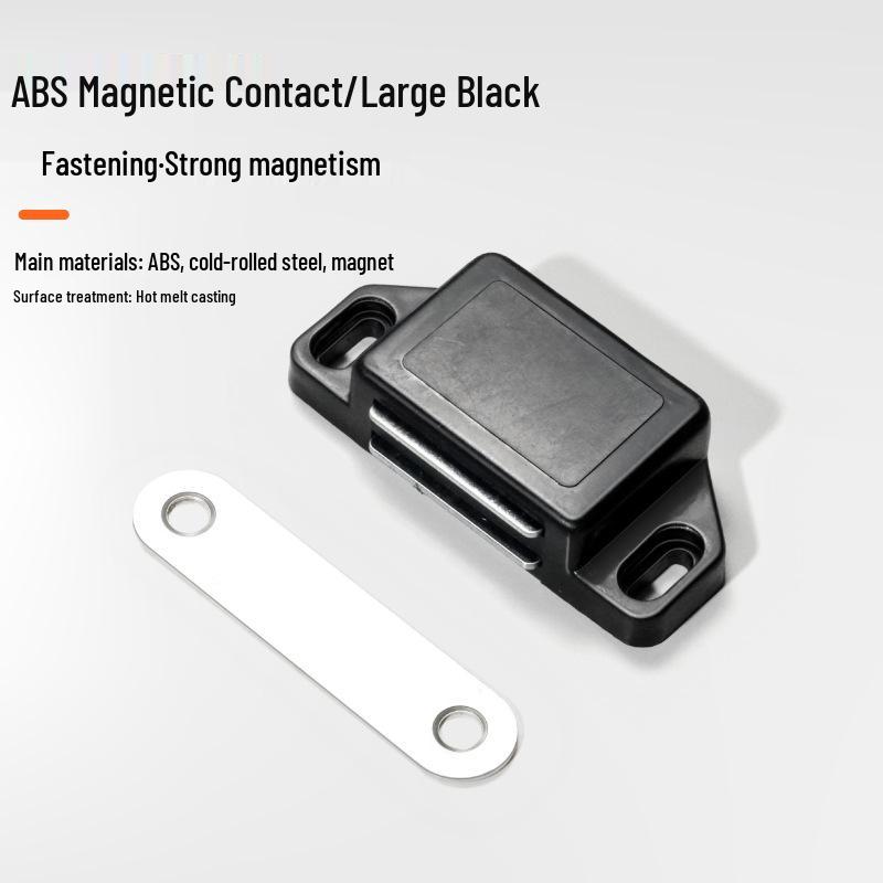 Plastic Magnetic Door Catch for Cabinets/Wardrobes - Strong Magnetic Latch for Doors/Shelves