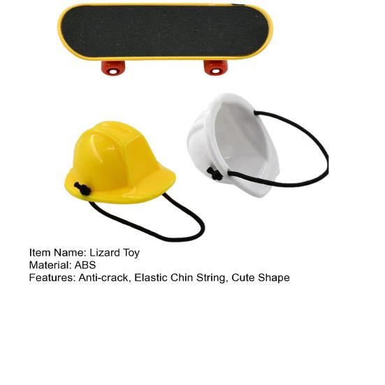 1 Set Lizard Helmet Sturdy Easy to Put on And Take Off Elastic