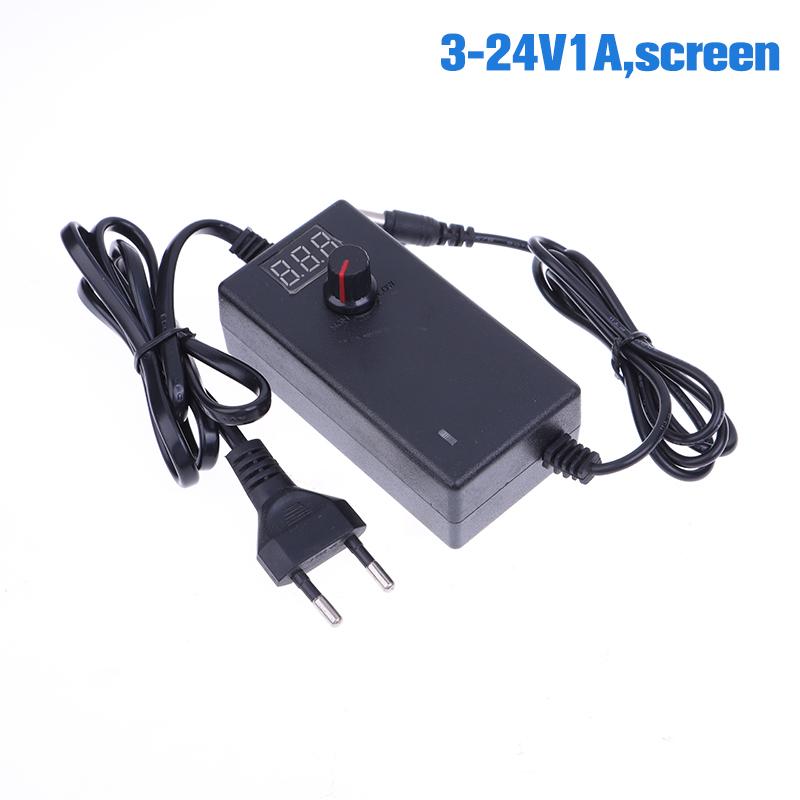 Adjustable Power Supply Ac Dc 220V To 3V-36V 1/2/3/5A Universal Power Supply Adapter
