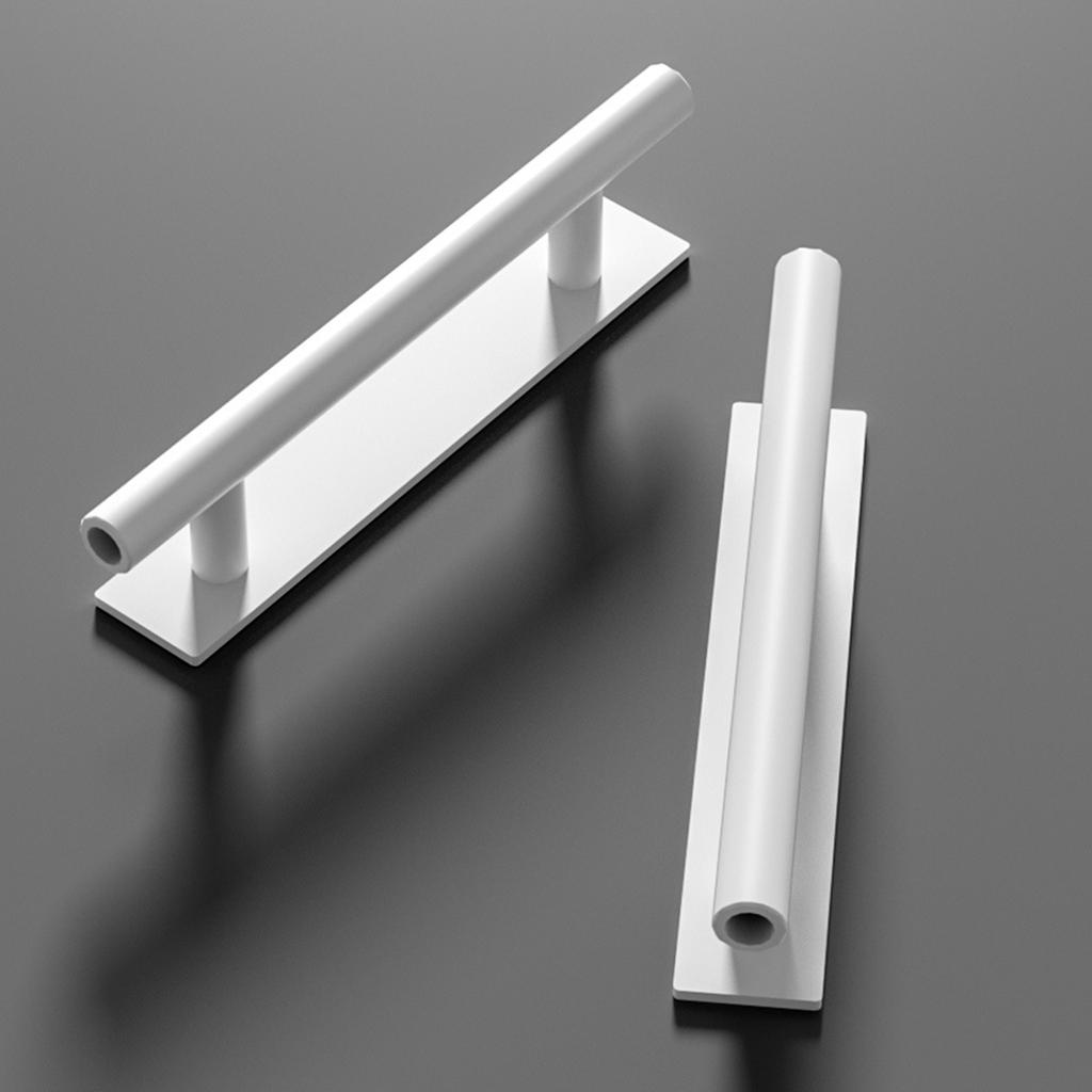 2 Pcs Multipurpose Furniture Handles Cabinet Drawer Pulls Universal Cupboard Handle Self-adhesive Sliding Door Pulls