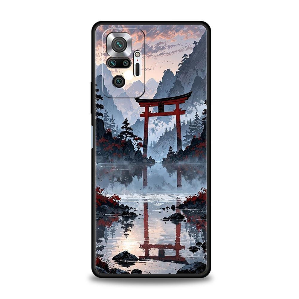Landscape Japan Series Scenery Phone Case For Xiaomi Redmi Note 14 13 12 Pro Plus 5G 9S 9 10 11 4G 14C 13C 12C 10C 9C 9A Cover