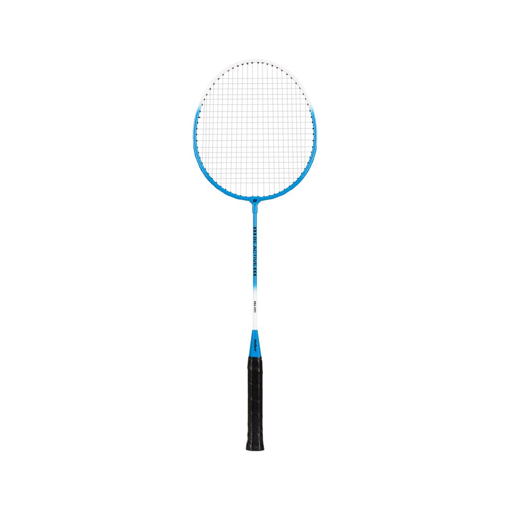 Set de Badminton en Acier Trempé, 2x Raquettes, 2x Volants, Étui Rebel
