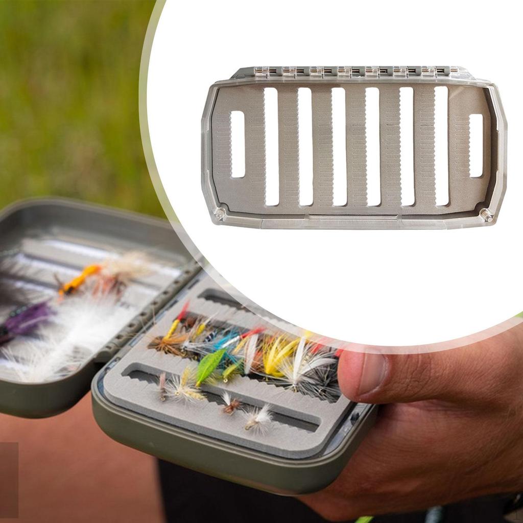 Fly Box Bait Storage Case Container Fishing Tackle for