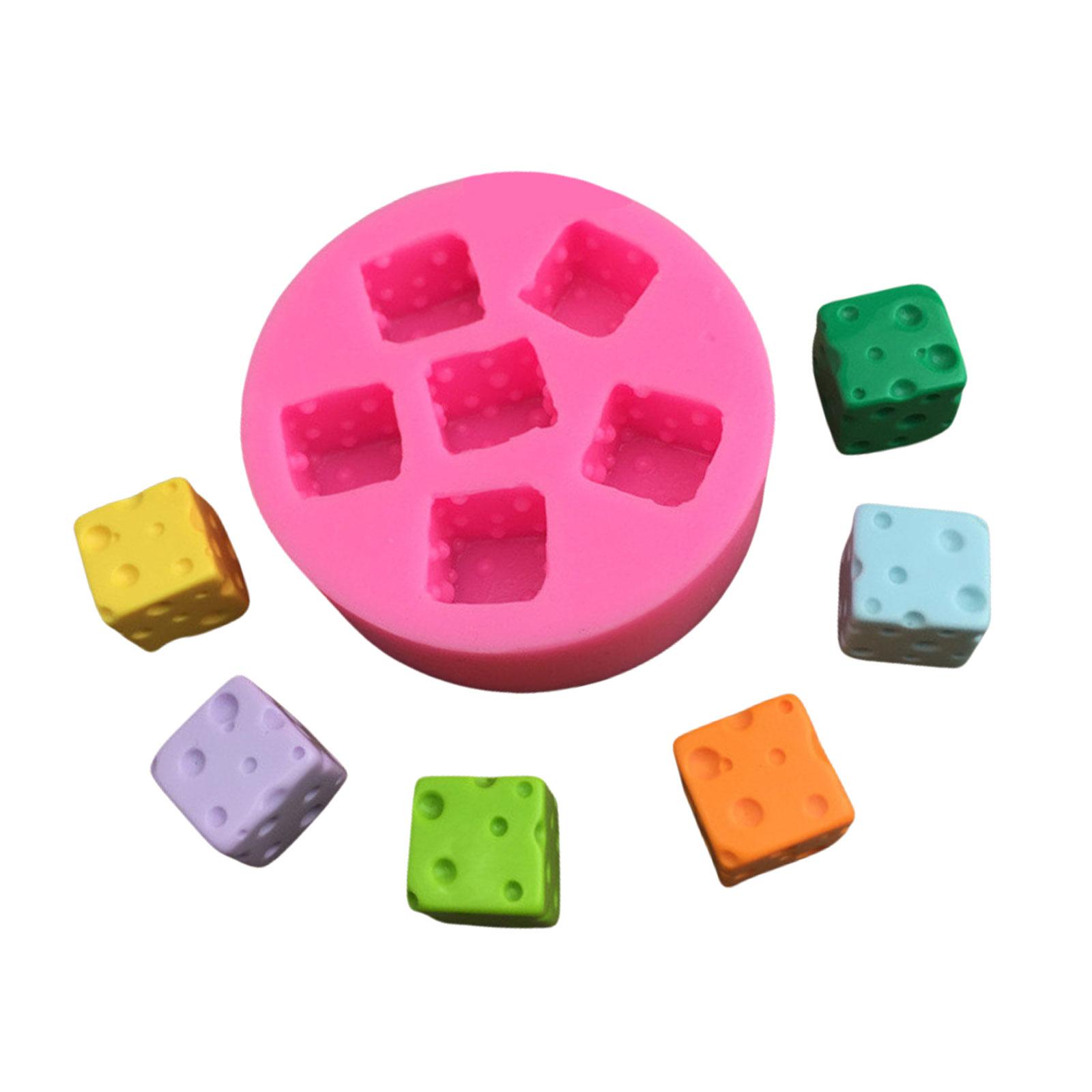 

Silicone Candy Molds Nonstick Fondant Moulds Flexible Baking Accessory Various Shape Suitable for Dessert and Snacks