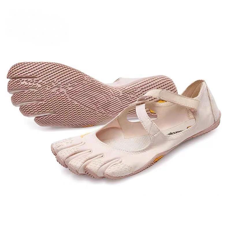 Barfuß-Stil Indoor Fitnessschuhe Yoga Pilates Tanztraining Rutschfeste Gummisohle Atmungsaktives Mesh-Futter