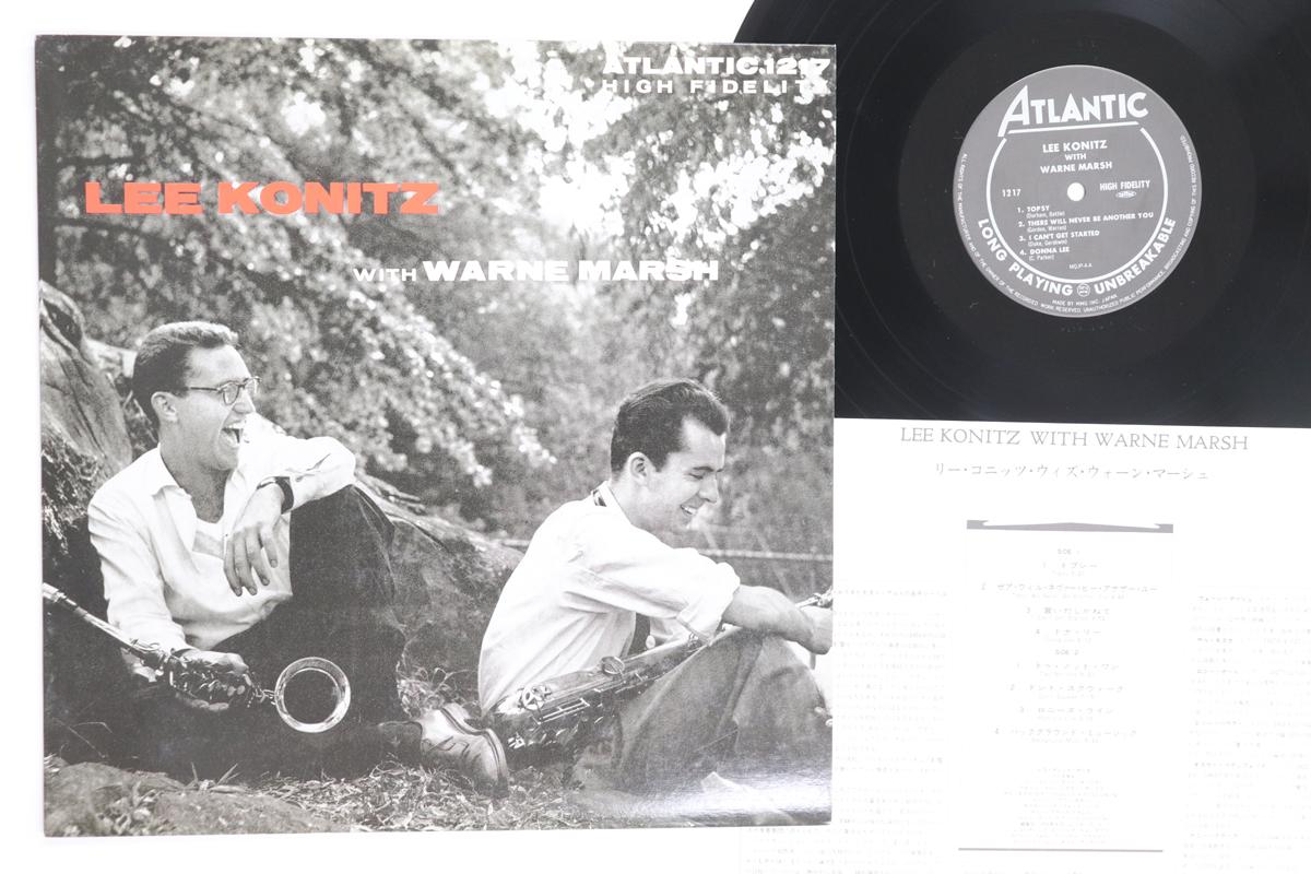 

LP Record LEE KONITZ, WARNE MARSH - Lee Konitz With Warne Marsh LP1217 ATLANTIC 1973 Japan Jazz Used