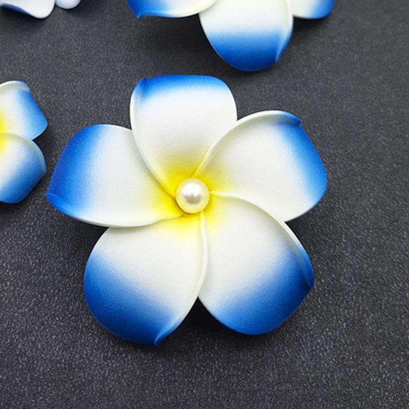 Simulated Colored Egg Flower Hair Clip Headpiece Cross-border Spot 4-11cm Beach Tourism Vacation Dai