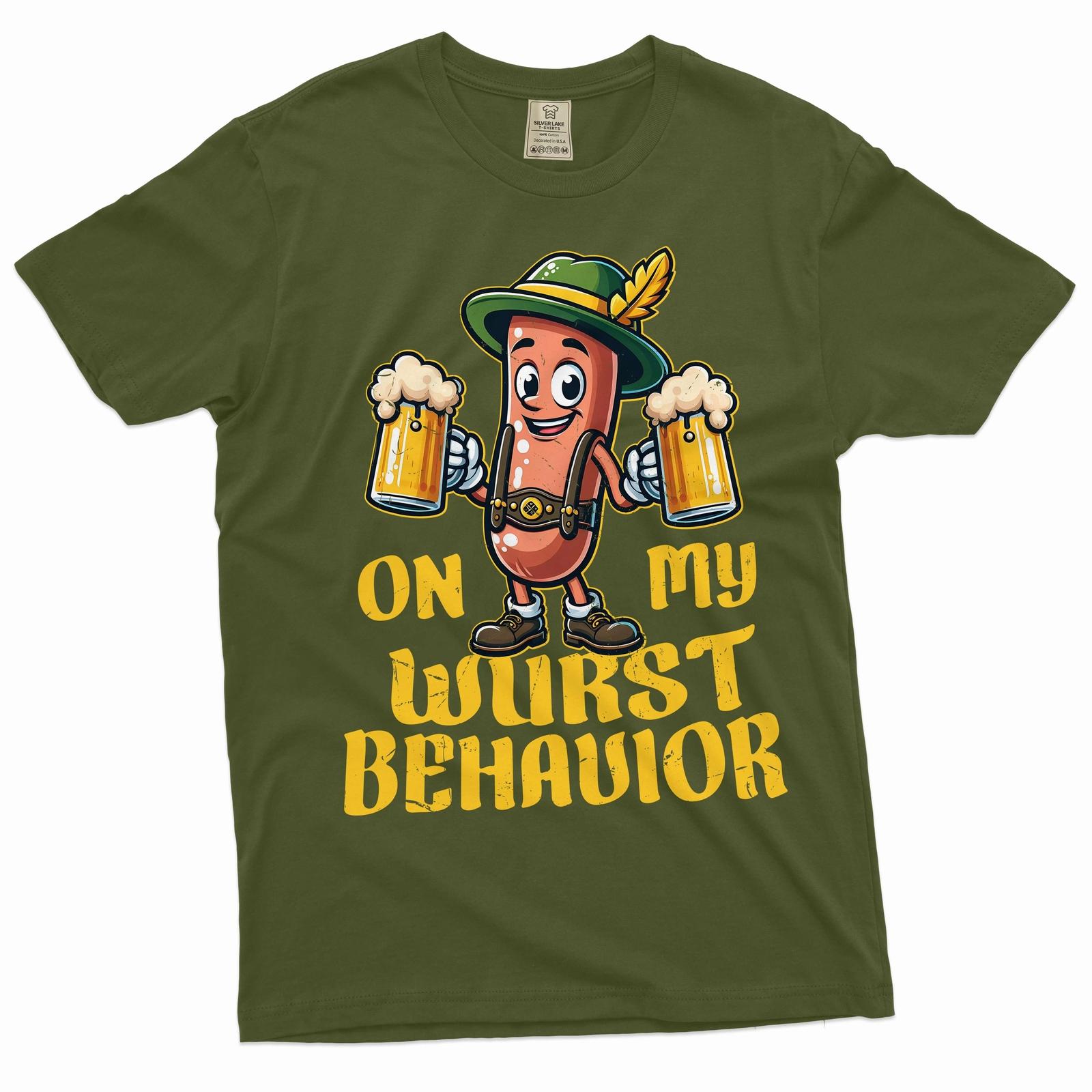 Men s OktoberfesT Shirt Mens Womens Tees Top Drinking Party Shirt OKtoberfest Party Gift Ideas S