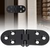 4 Pcs Black Folding Table Hinges 80*30mm Cabinet Door Hinges Durable Flip Top Hinges Furniture
