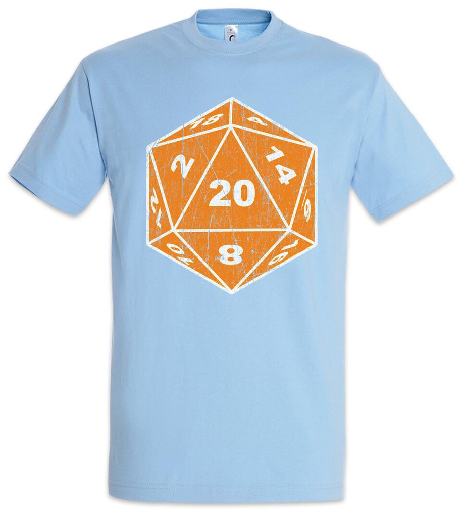 RPG Dice T-Shirt Mens Womens Tees Top Geek Nerd Fun PC RPG MMORPG Gamer Gaming Dices Larp Roller