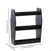 3 layer Tabletop Rack Stepped Silhouette Gothic Shelf Washroom Counter Organizer