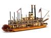 Latina Maquette De Bateau En Bois Mississippi King Bateau a Vaper Model Assembler Niveau Artesanía - - America, 20515, Échelle 180 - Modèles Réduits