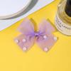Korean-Style Exquisite Bow Accessories: Children's Hair, Shoes, Bags, Clothing, Pearl & Mesh Handmade Items