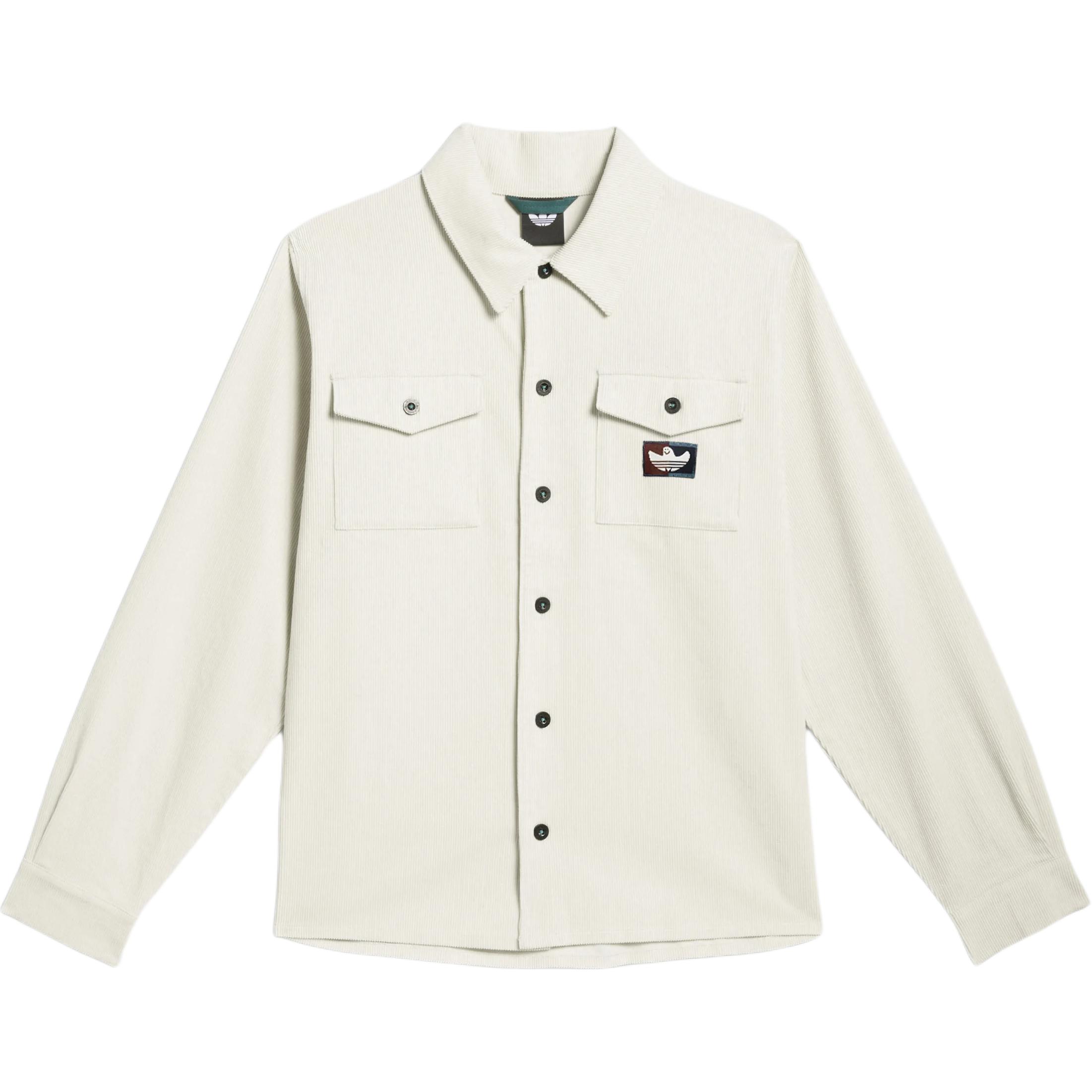 Мужская рубашка на пуговицах Adidas Originals Shmoofoil из вельвета JX5443 S