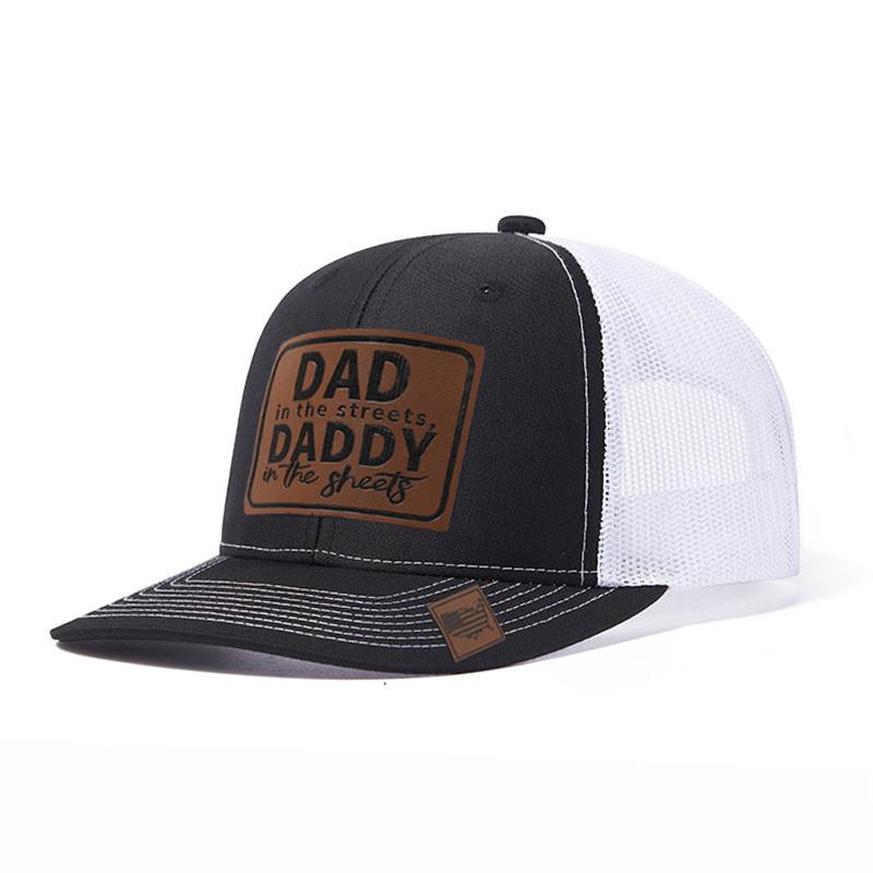 Dad Letter Embroidered Baseball Cap With Breathable Cotton For Summer Casual Wear Style A