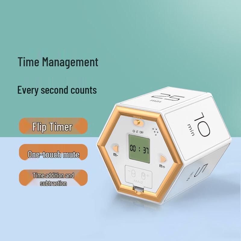 WEZHO Hexagonal Flip Learning Timer
