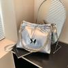 Simple Foreign Style Large-capacity Bag Women's 2025 Spring and Summer New Shoulder Underarm Bag Fashion Chain Backpack