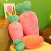 Ultra Soft Carrot Shaped Plush Pillow Stuffed Toy With Down Cotton Cute Gift