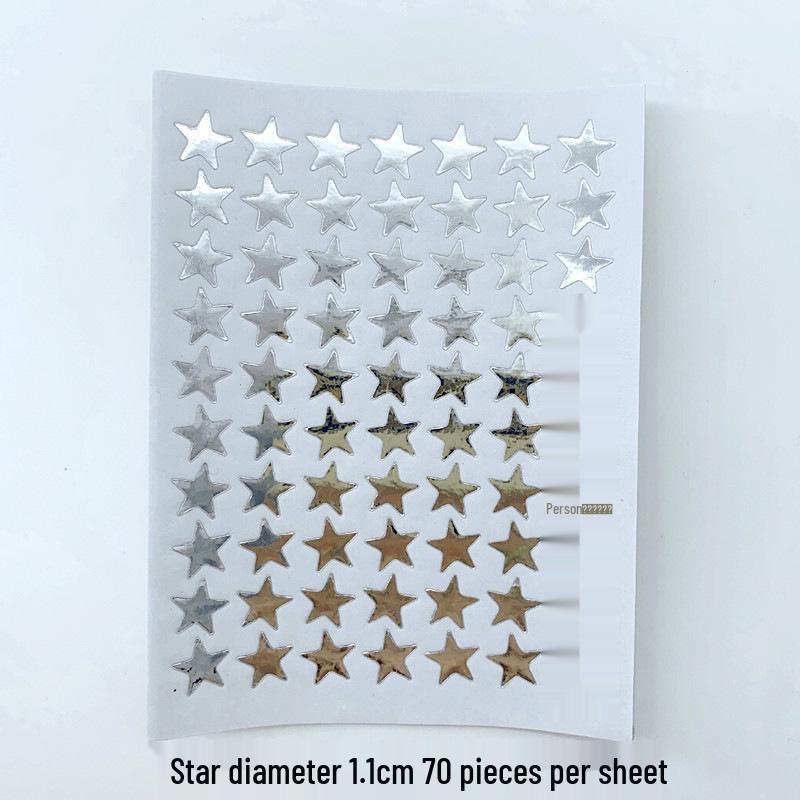 Star-Shaped Reward Stickers for Kids - Self-Discipline Charts & Teacher Incentives for Kindergarten