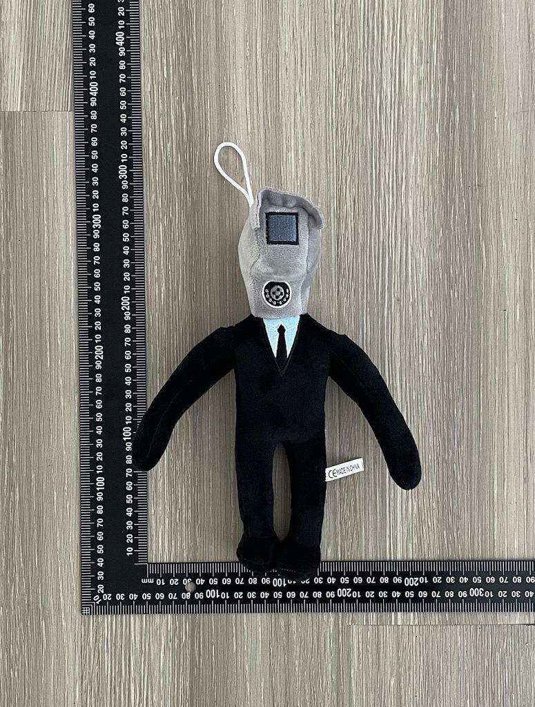 Skibidi Toilet Man Vs. Monitor Man Doll Plush Toy