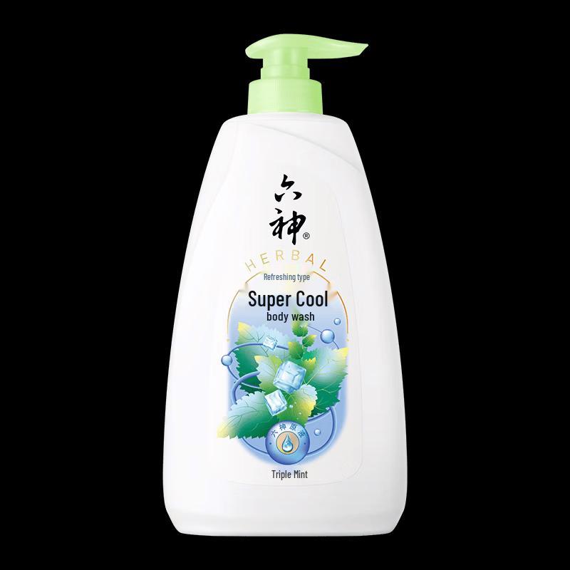 Liushen Triple Mint Cooling Shower Gel