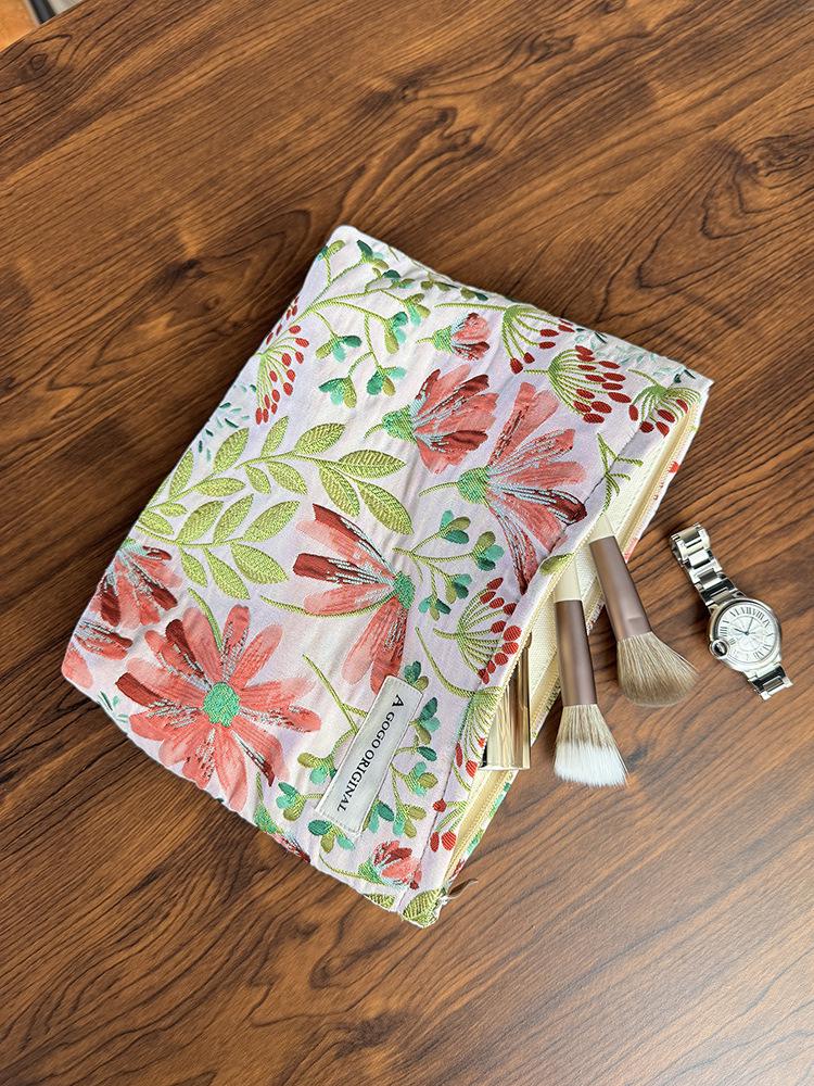 Compact Fresh Cosmetic & Skincare Travel Bag - Portable Handheld Organizer for Underwear & Essentials