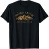Grand Teton National Park Mountains Vintage Hiking Souvenir T-Shirt(1)