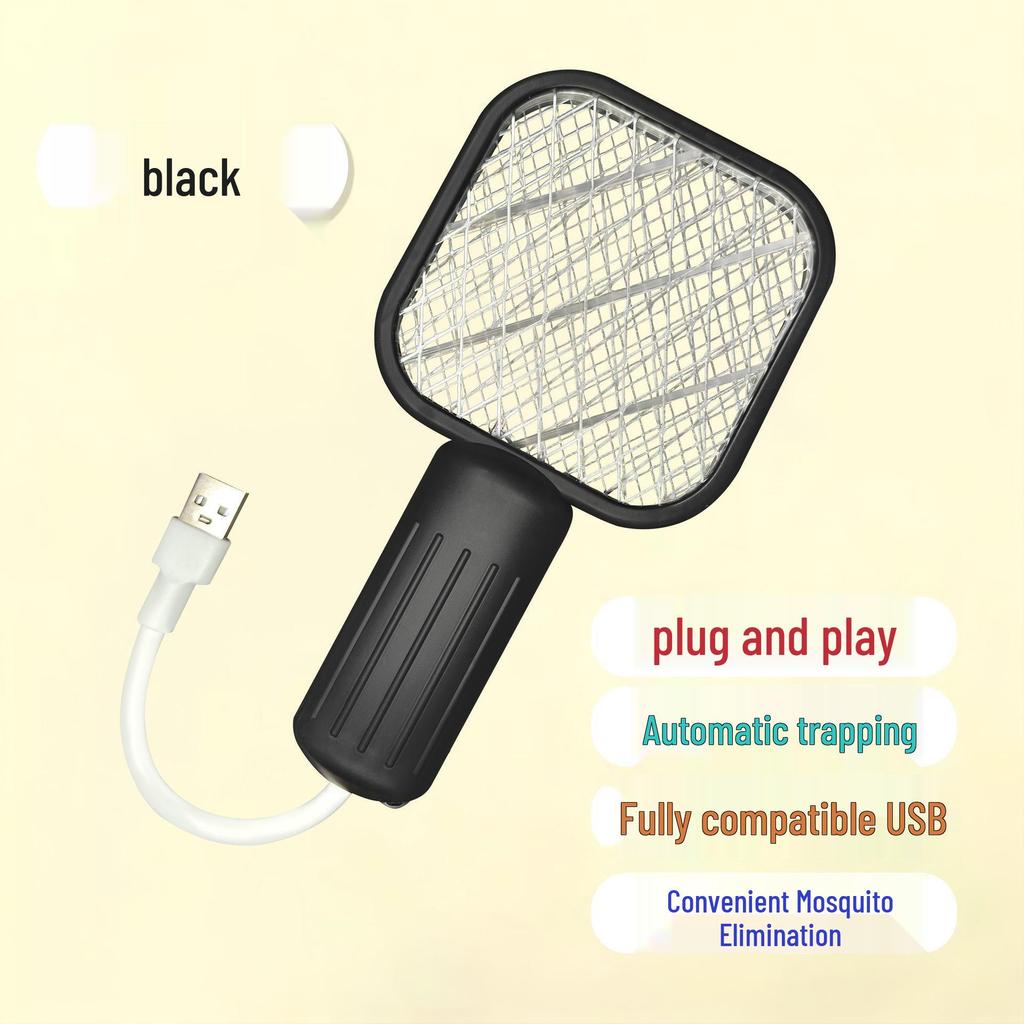 USB Mosquito Trap & Electric Swatter: Multifunctional Mini Insect Killer & Repellent