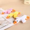 1PC Cute Duck Goose Plush Keychain Soft Stuffed Animal Pendant Fluffy White Goose Toy Kids Birthday Gift Keyring