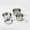 Miss Yizi Portable Outdoor Stainless Steel Cookware Set
