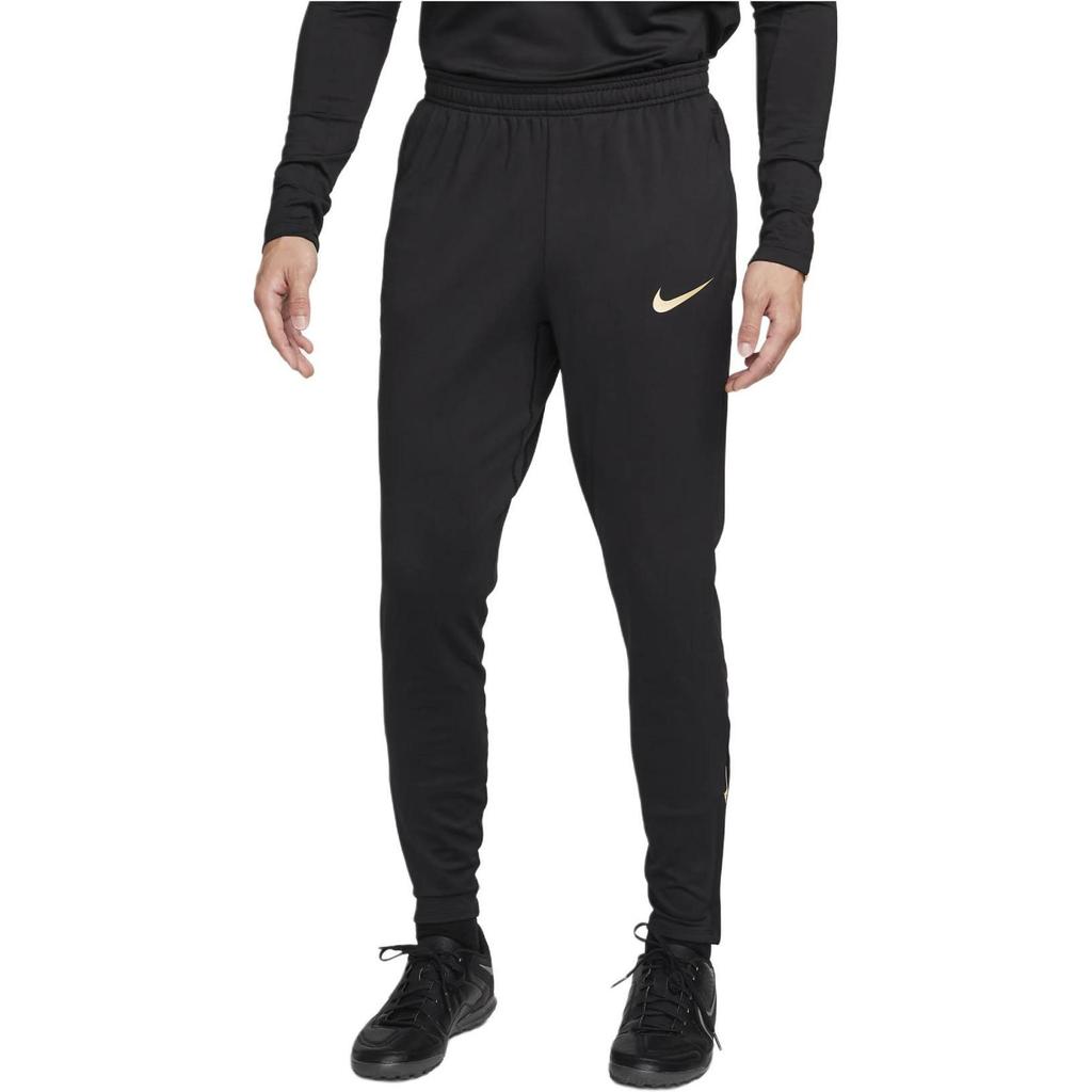 New Nike Dri FIT Football Pants Knitted Sports Pants Men's Black FN2406-011