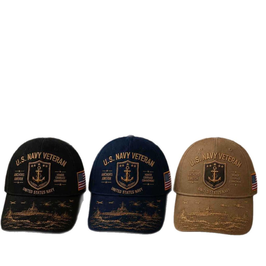 Embroidered Hat US Navy Baseball Cap US Veterans Memorial Hat Hot Sale Cap New