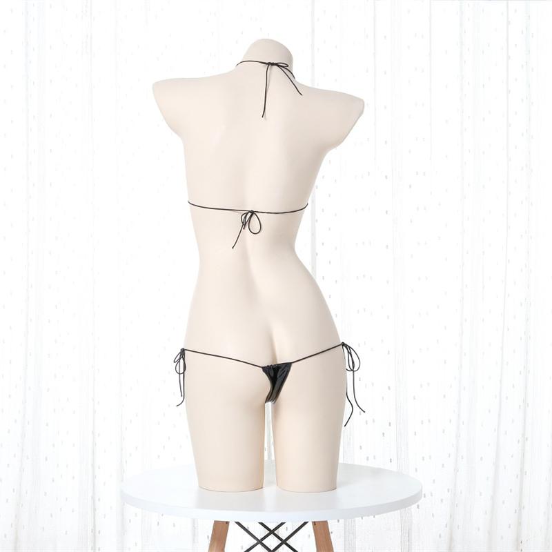 Sexy Female Erotic Micro Mini Bikini Set Women G String Set Thong Extreme Porno Hot Swimwear Cute Lingerie See Through Swimwear