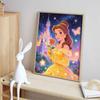 Disney 5D DIY All Diamond Art Painting Kit Beauty and the Beast Castle Home Decor Gift
