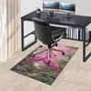 1PC Flamingo Jungle Extra Large Non Slip Floor Carpet, Office, Family, Studio   Large Area Rug Indoor Rugs, Bold Statement Piece