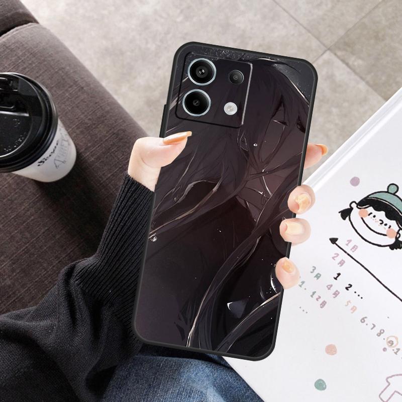 Sad Anime girl Cover For Xiaomi Redmi Note 14 13 10 11 12 15 Pro Plus Case For Redmi 15 15C 14C 10C 12C 13C