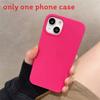 14 Iphone For Pro Solid Color Liquid Silicone Phone Case With Absorption Shock